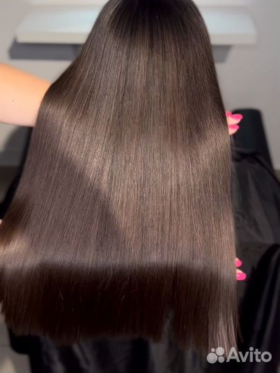 Кератин ботокс волос