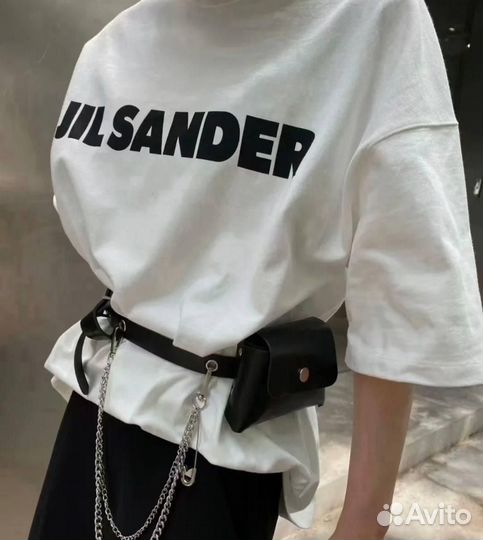 Футболка Jil Sander oversize premium