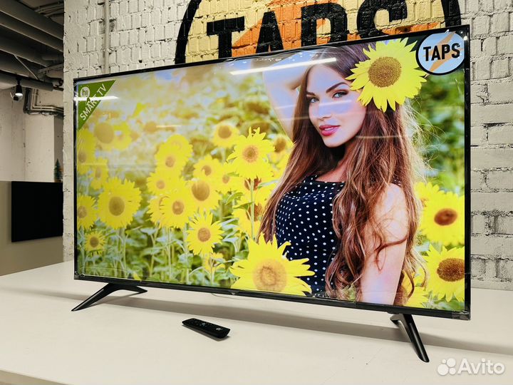 Очень большой свежий Hi 127см SMART TV 4K Алиса