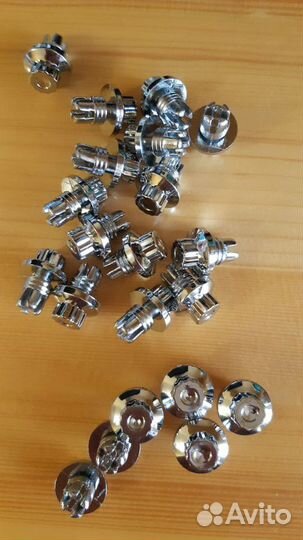 Пластиковые фальш болтики для реставрации дисков
