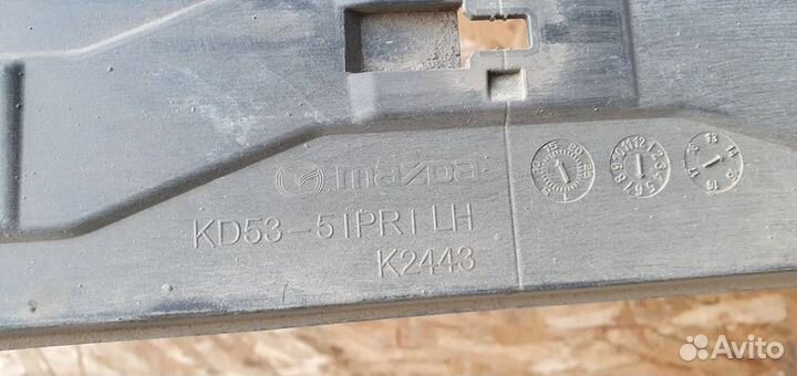 Накладка порога наружняя Mazda CX 5 2012-2017