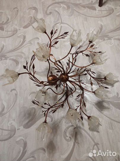 Люстра кованая