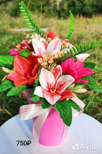 Букеты из мыла