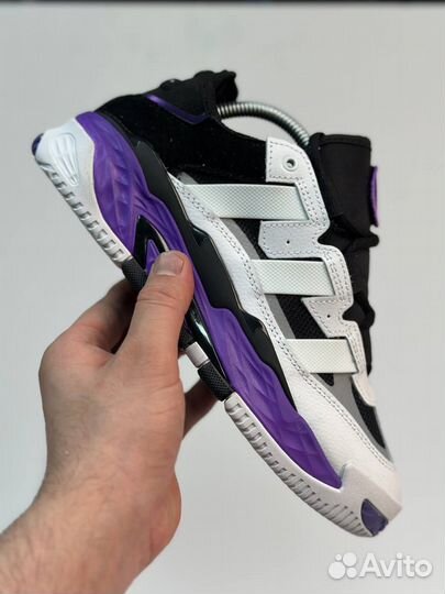 Кроссовки Adidas NiteBall purpleразмер 36-45