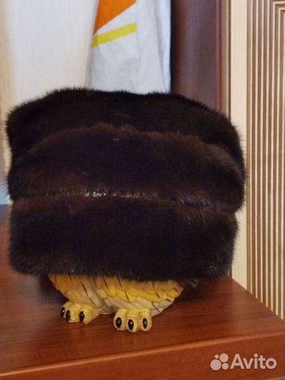 Шапка норковая женская 54-56