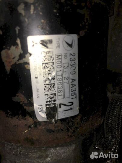 Стартер EJ20 Subaru Legacy BD5 23300AA361