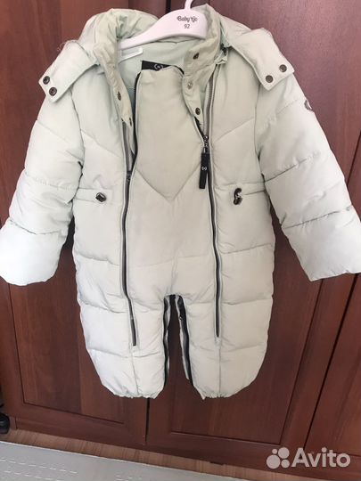 Комбинезон трансформер зимний 80