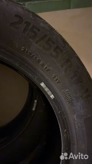 Continental ContiPremiumContact 6 215/55 R17