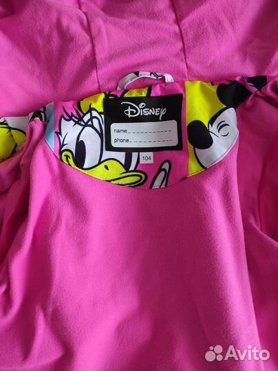 Ветровка для девочки 104 шапочка и снуд