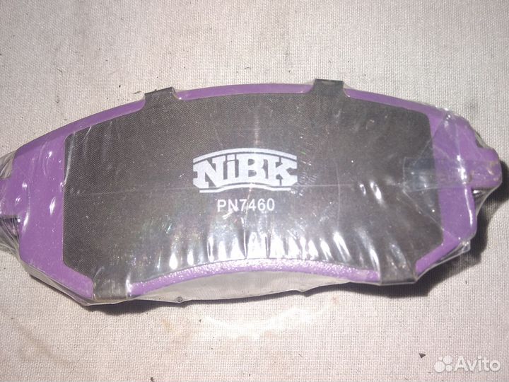 Тормозные колодки nibk pn7460