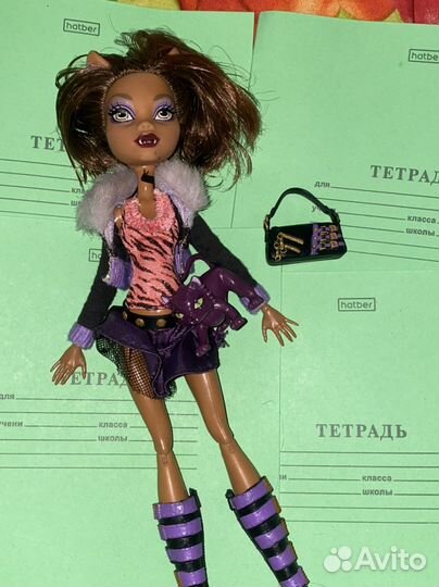 Кукла монстр хай клодин вульф базовая