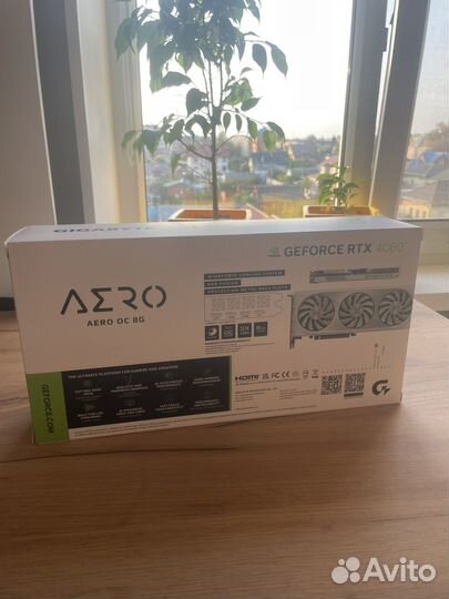 Видеокарта gigabyte nvidia RTX 4060 aero