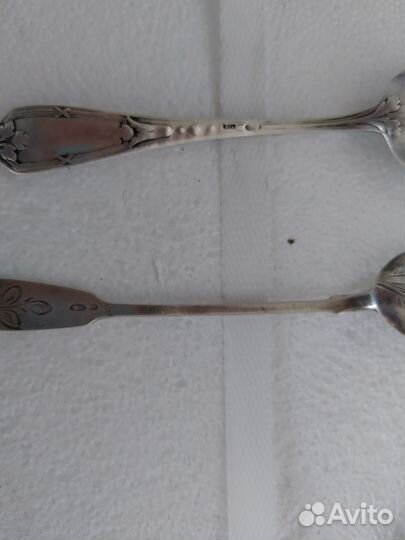 Серебряные ложки 84 пробы