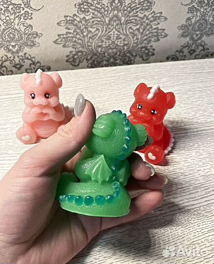 Символ нового года. Мыло дракон