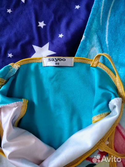 Купальник для девочки и полотенце