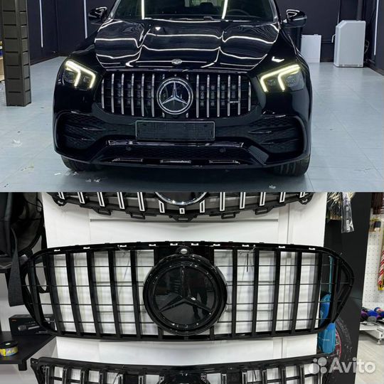 Решетка радиатора gle w167, gle 167