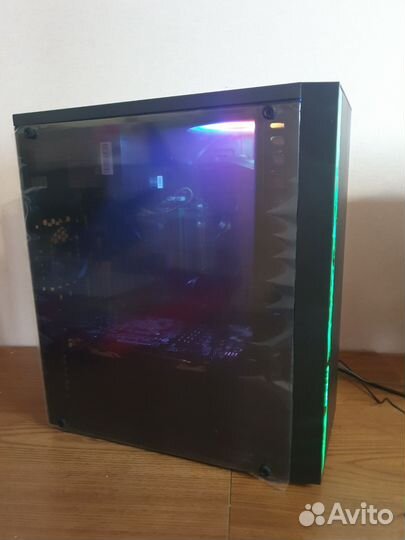 Игровой пк i3-10100f/rx580/ssd240/Ram8gb