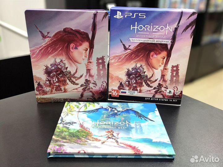 Horizon Запретный Запад (PS5) Стилбук, Артбук