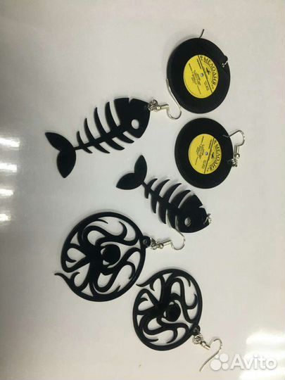 Серьги ручной работы
