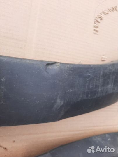 Накладка заднего бампера Renault sandero stepway 1