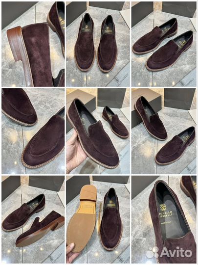 Лоферы* мужские Brunello Cucinelli Премиум