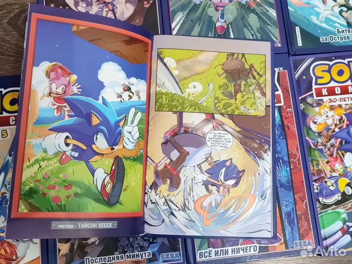 Соник комиксы