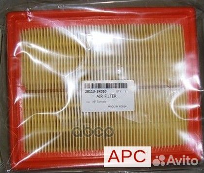 Фильтр воздушный 28113-3K010 Hyundai-KIA