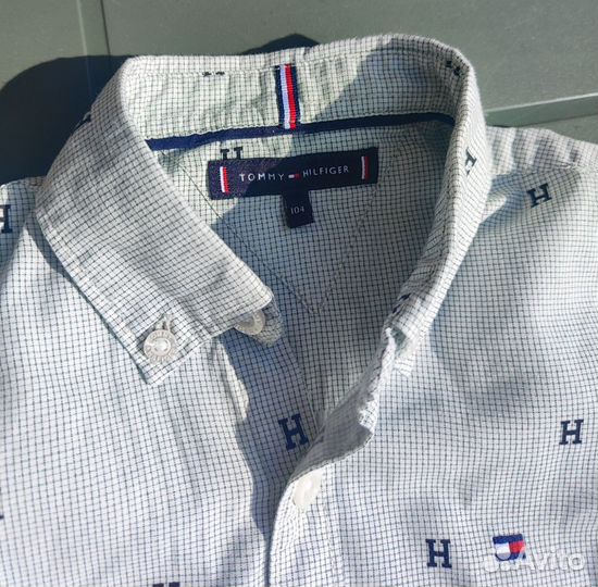 Рубашка на мальчика 104 tommy hilfiger