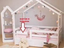 Детская кровать домик (особая) мск