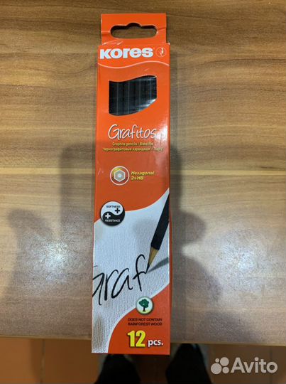 Карандаши графитовые шестигранник поставлюляются з