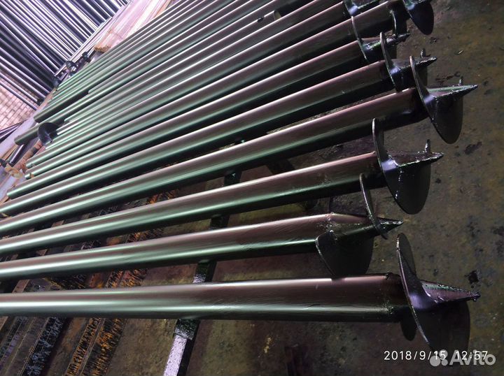 Винтовые сваи