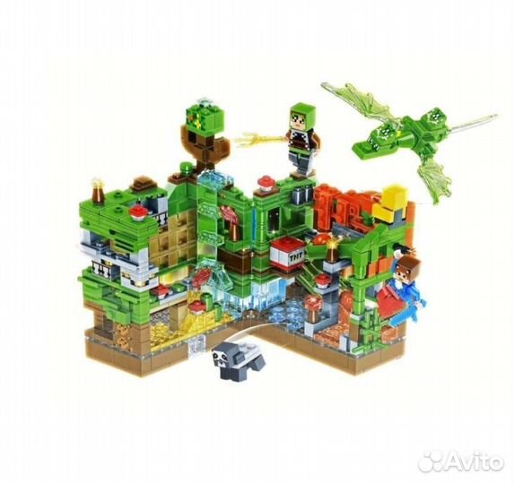 Конструктор Майнкрафт 511 дет с LED подсветкой