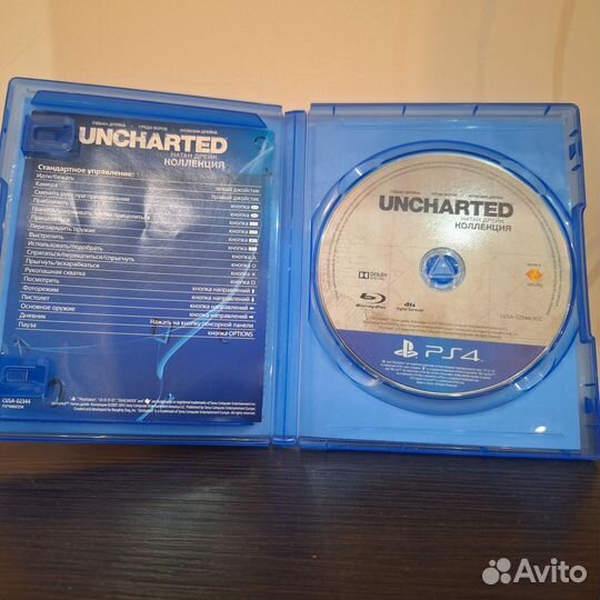 Uncharted коллекция ps4