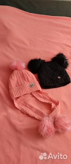 Шапка зимняя на девочку