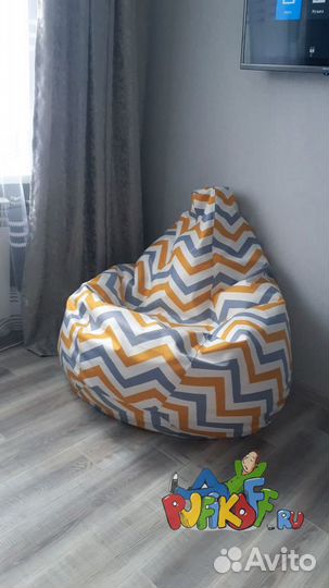 Кресло-груша, мяч, пуф, мешок