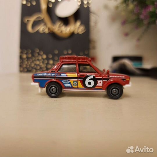 Datsun 510 Rally Matchbox 1:64 распак