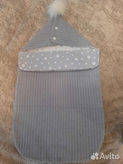 Теплый конверт в коляску