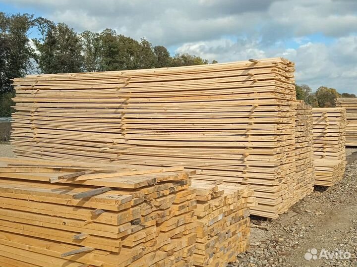 Доска дюймовая, 1 сорт, т/у