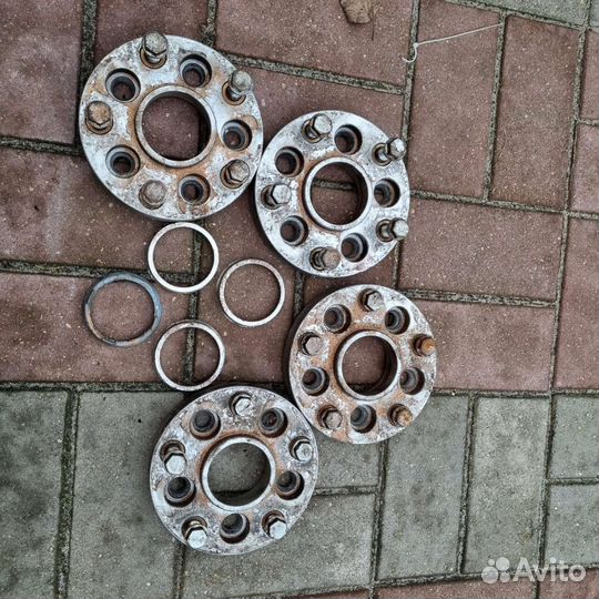 Переходные проставки с 5х112 на 5х130 с болтами