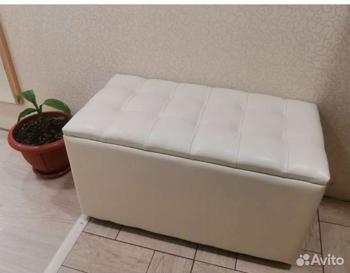 Банкетка в прихожую с ящиком