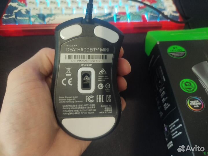 Мышь razer deathadder v2 mini