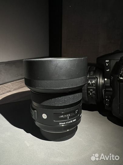Зеркальный фотоаппарат nikon d7000 + sigma 30 mm