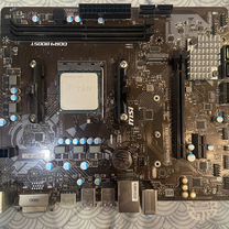 Материнская плата b450, ryzen 5 2600