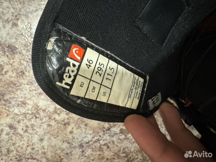 Сноубордические ботинки Head classic 45 размер