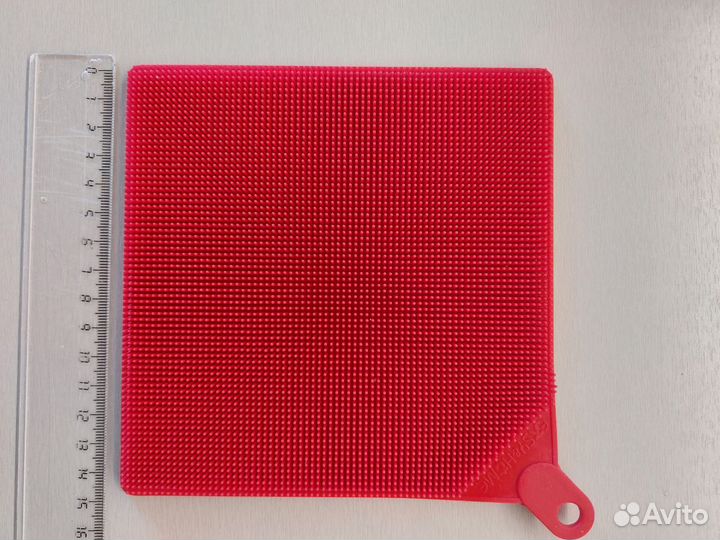 Силиконовая губка для мытья овощей и фруктов