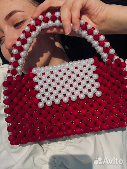 Сумка из бусин