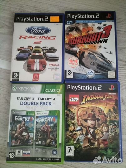 Лицензионные игры ps2