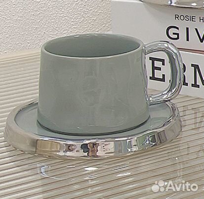 Чашка с блюдцем