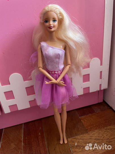 Кукла барби + собака