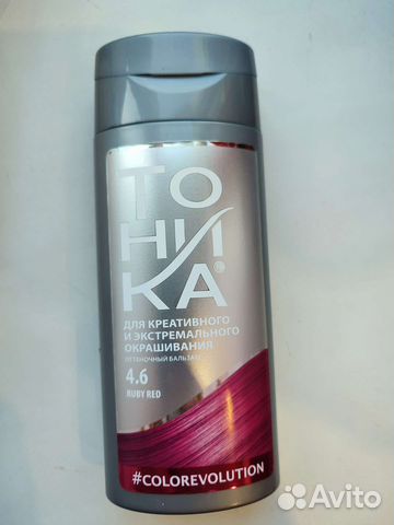 Шампунь тонирующий, тоника